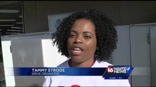 Flint water drive in Jackson