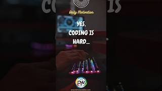 Yes, coding is hard but... the feeling of solving a problem is unmatched 🔥