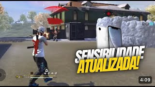 🚀🤯 MELHOR SENSIBILIDADE DO IPHONE XR, 11 PARA FREE FIRE DEPOIS DA ATUALIZAÇÃO 2025! DPI IPHONE