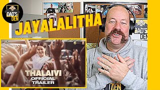 Thalaivi Official Trailer Reaction (TAMIL) | Kangana Ranaut | Arvind Swamy