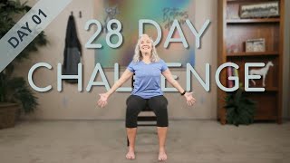 Chair Yoga - Day 1 - 22 Minutes Seated
