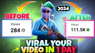 100% Viral Your Videos  😱 || How to grow gaming channel in 2023 - Garena Free Fire 🔥