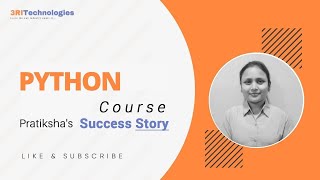 Pratiksha's Success Story | Full Stack Python Learner | Learning Experience | 3RI Technologies