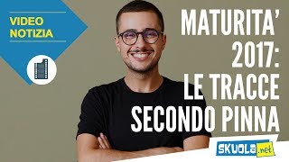 Maturità 2017: le tracce secondo Andrea Pinna