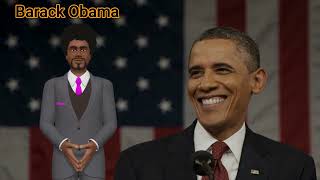 The famous people, Barack Obama (1961 – ) US President 2008