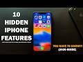 10 Hidden iPhone Features Apple Doesn't Want You to Know! (2026 Guide) Tips & Tricks