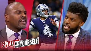 Wiley & Acho assess their faith in Cowboys' offense heading into playoffs | NFL | SPEAK FOR YOURSELF