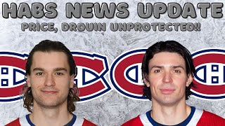 Montreal Canadiens Protected List Review (Seattle Kraken Expansion Draft, Habs News)