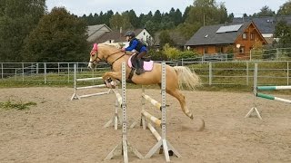 Malu (7) und Duebaree - Springstunde bis A*-Höhe am 17.09.2016