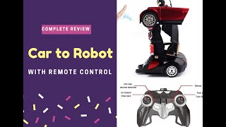 Converting Car to Robot with Remote Controller for Kids : Hindi review