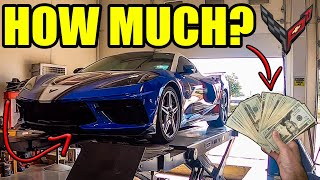 My C8 Corvette DAMAGE UPDATE! Here's what REPAIRS may COST!