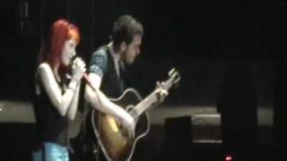 Paramore First Concert 2011 - Brasilia, Brazil - In The Mourning ( First Time EVER LIVE!)
