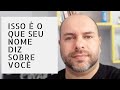 O QUE  SEU NOME DIZ SOBRE VOCÊ | Numerologia Cabalística | Prof Wagner Santos |