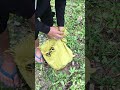 How to turn a sack into a backpack #bushcraft #camping #survival #outdoros #shorts