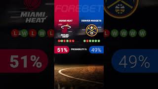 Miami Heat vs Denver Nuggets (NBA finals) #shorts