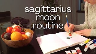 This Sagittarius moon routine is a game changer | Living with the moon