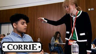 Aadi is Accused of Cheating in an Exam | Coronation Street