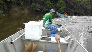 Barco anda bem com motor de 4 hp