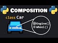 Learn Python COMPOSITION in 7 minutes! 🚘