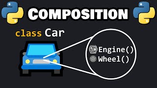 Learn Python COMPOSITION in 7 minutes! 🚘