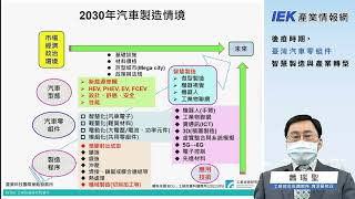 臺灣汽車零組件智慧製造與產業轉型 蕭瑞聖(James Hsiao)