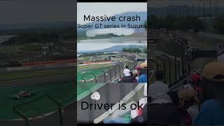 Massive crash in Suzuka