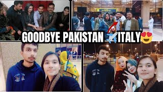 Goodbye pakistan ✈italy😍| new vlog | @Jiya_Mahashay#trending #viralvideo #ytviral#jiyamahashay