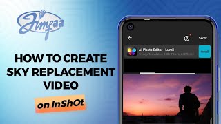 INSHOT SKY REPLACEMENT TUTORIAL #sky #replacement #tutorial