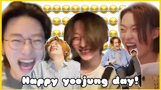 Everytime Yoojung laughs in his lives (온리원오브)