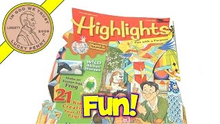 Highlights Magazine Lot 2008-2012: Hidden Pictures, Puzzles, Stories - Fun With A Purpose!