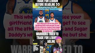 NBA Trade Rumors LeBron James Was Pursued by Warriors Lakers Star Had No Interest #lebronjames #nba