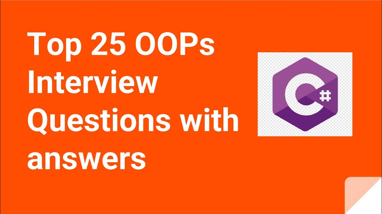 Top 25 OOPS Interview Questions And Answers - YouTube