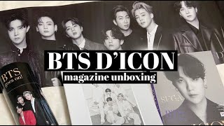 bts dicon magazine unboxing (group + suga edition) ✨