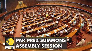 Pakistan Assembly Session Today: First session after the change of guard | Arif Alvi | English News