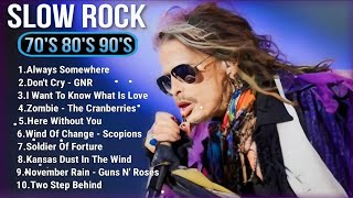 Bon Jovi, Scorpions, Aerosmith,U2, Ledzeppelin, The Eagles Best Slow Rock Ballads 70s, 80s, 90s