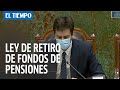 Ley de retiro de fondos de pensiones será promulgada el viernes en Chile