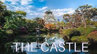 BEAUTIFUL walking tour of Osaka castle [4K] [POV]