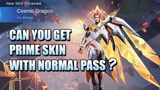 CAN YOU GET THE PRIME SKIN WITH A NORMAL M5 PASS?