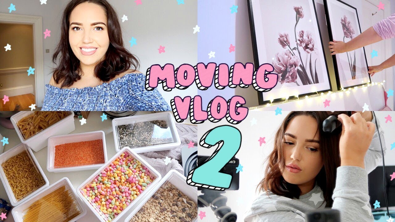 Moving Vlog 2 Unpacking Organising рџџў Youtube