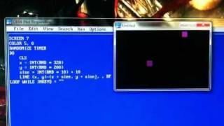 Re-enactment of the program that made me start programming