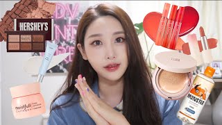 [ENG]에뛰드는 10대만 쓴다고? No! 에뛰드 처돌이가 추천하는 찐 꿀템 No.7 | 더블래스팅 쿠션 커버, 허쉬 팔레트, 글라스 루즈 틴트 etc | Maybeen메이빈