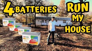 I Built a DIY Solar Battery Backup System With Redodo 12 volt batteries