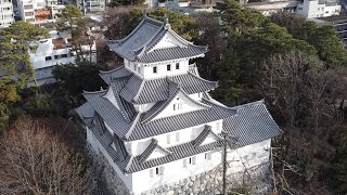 空から見る景観遺産　大垣城 　ドローン空撮