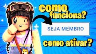 💛 Tudo sobre o SEJA MEMBRO! *Como funciona, como ativar e como configurar*