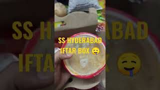 SS HYDERABAD NEW 2022 IFTAR BOX 🤩🤤🔥FOR IFTAR|ULTIMATE TASTE 🤤#shorts #foodie #iftar #iftarbox #tasty