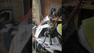 S1000RR Öhlins NIX30 FGK212 spring change