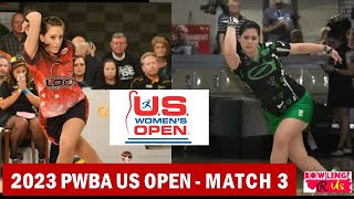 2023 PWBA US Open Championship Match 3 | Danielle McEwan vs Bryanna Cote
