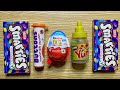 Lots of Kinder Joy and smarties Bunnties are opening the Fruity Yums ASMR