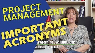 Project Management Acronyms - 13 Important Project Terms Explained.