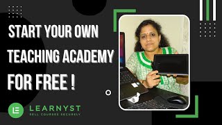 How to Start Your Online Teaching Business for Free \u0026 Earn Income  - Learnyst Free Plan